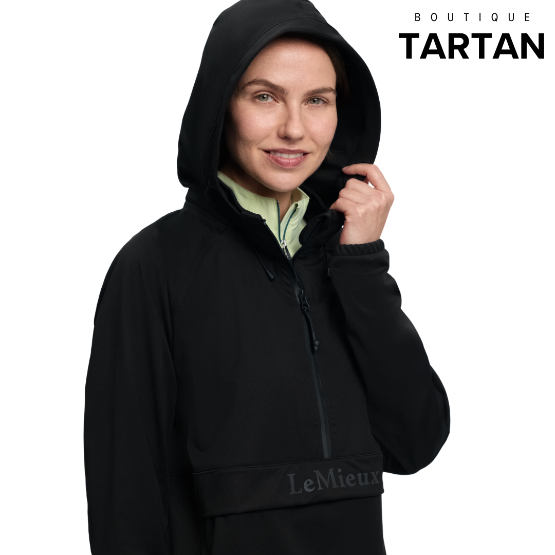 Perri Half Zip Waterproof Jacket Black