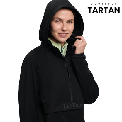 Perri Half Zip Waterproof Jacket Black