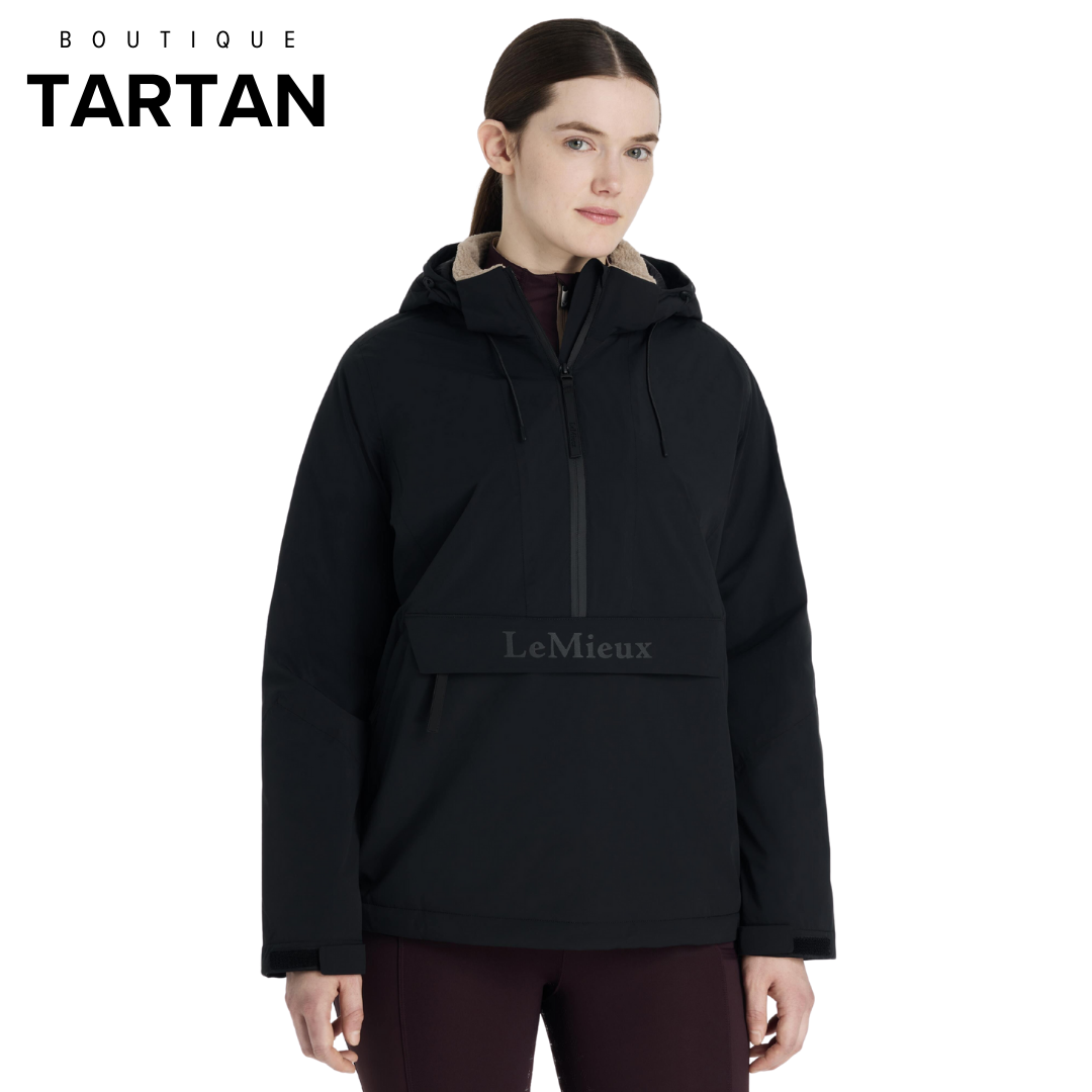Phoebe Half Zip Waterproof Anorak Black