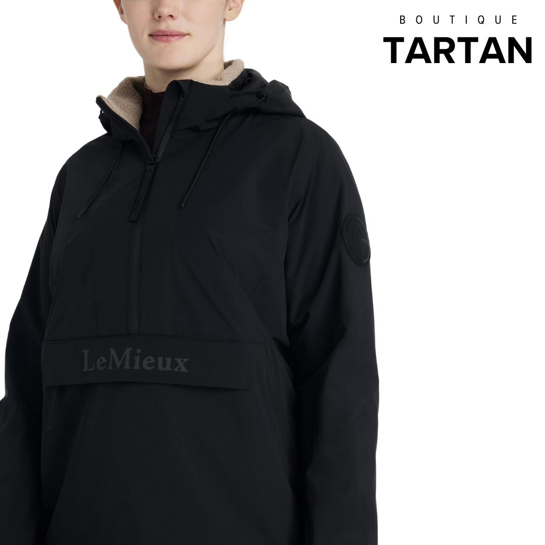 Phoebe Half Zip Waterproof Anorak Black
