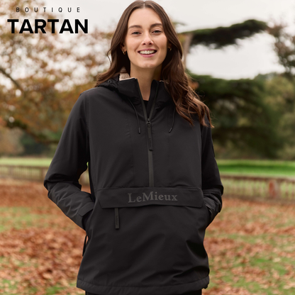 Phoebe Half Zip Waterproof Anorak Black