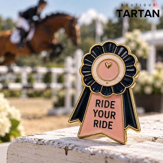 Enamel Number Pins for Horse Shows | TARTAN PINS - RIDE YOUR RIDE