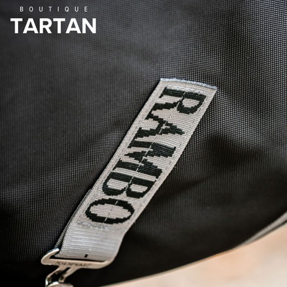 Rambo® Supreme 1680D Turnout (50g Light) (Black/Thunderstorm Grey & Silver)