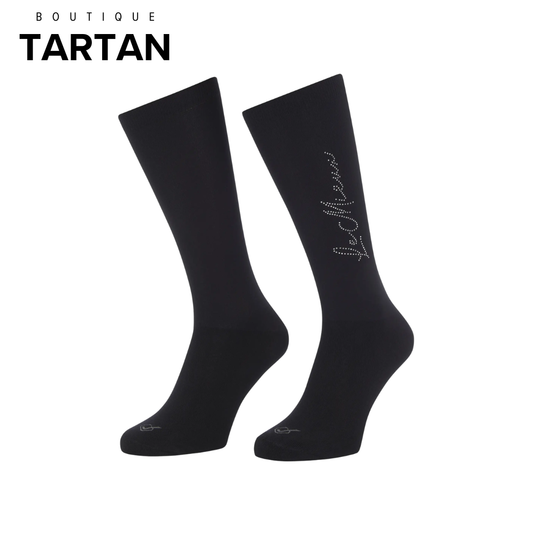 Sparkle Competition Socks Black