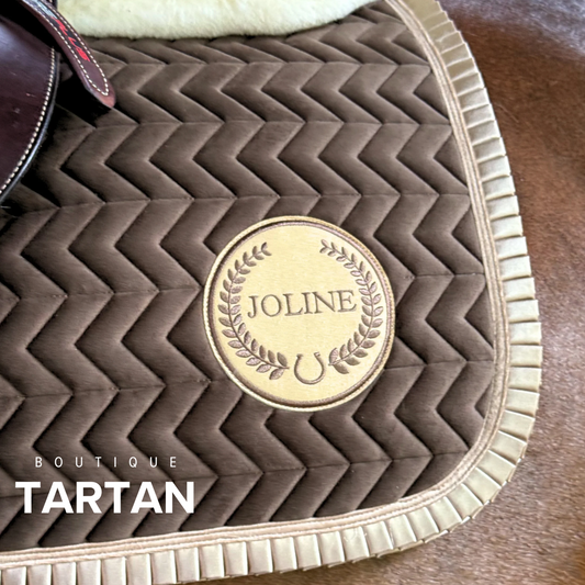 Tapis de selle Choco Brown