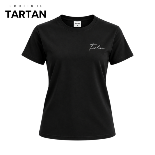 Tartan Signature T-Shirt | Black