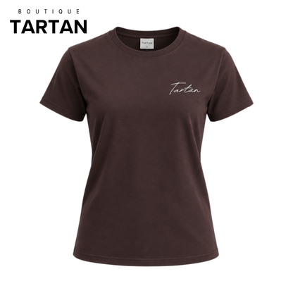 Tartan Signature T-Shirt | Brown