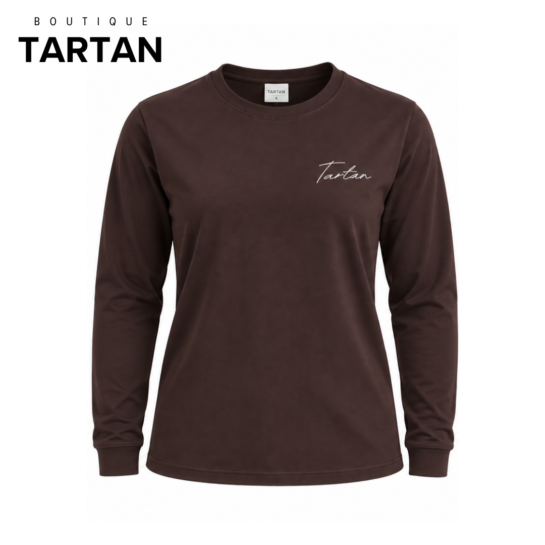 Tartan Signature T-Shirt | Brown