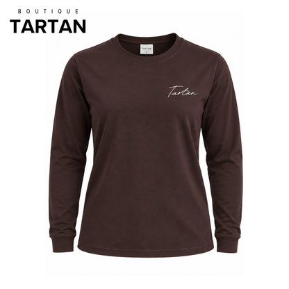 Tartan Signature T-Shirt | Brown