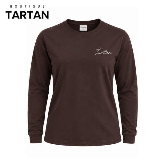 Tartan Signature T-Shirt | Brown
