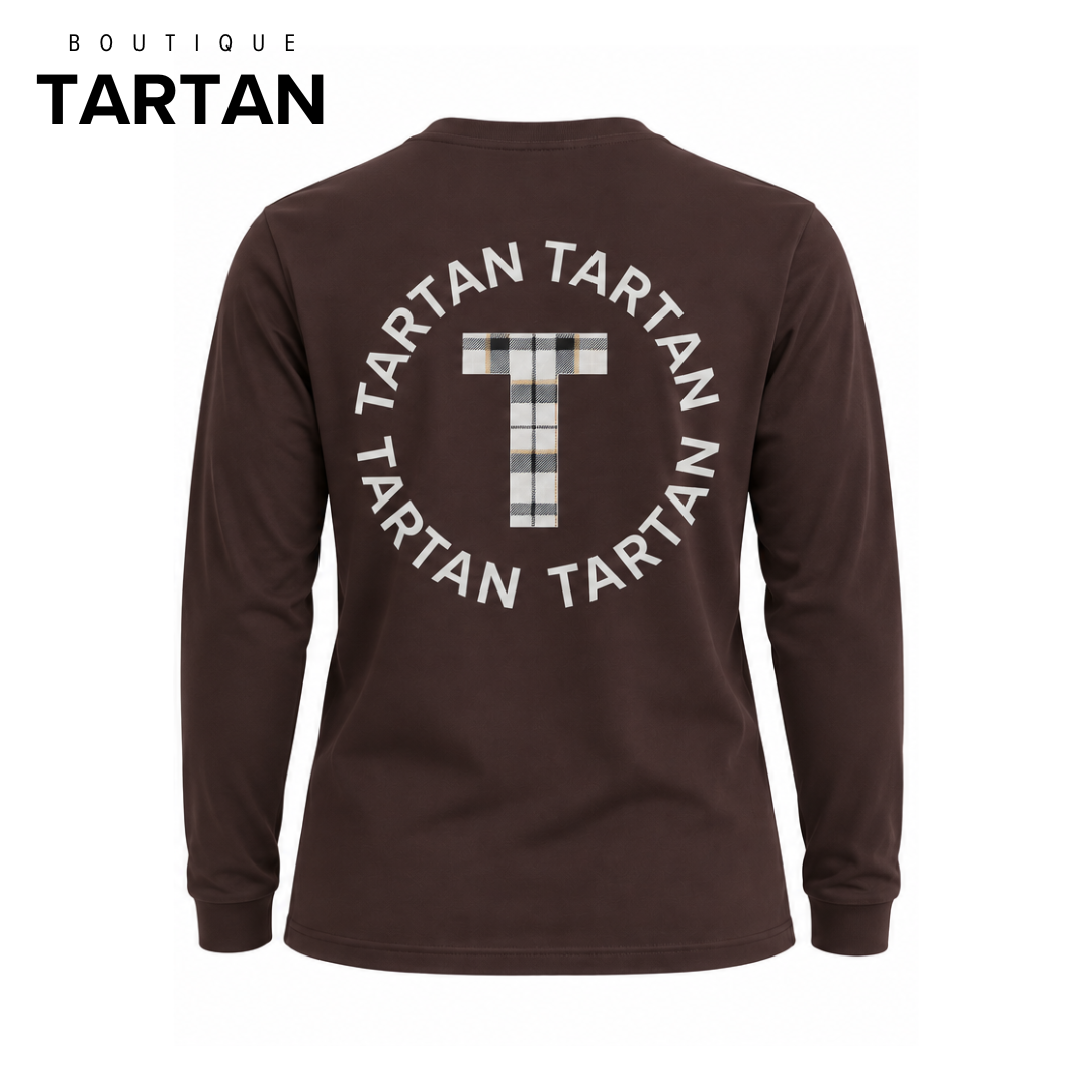 Tartan Signature T-Shirt | Brown