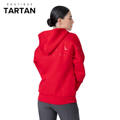 Icon Oversized Hoodie Grenadine