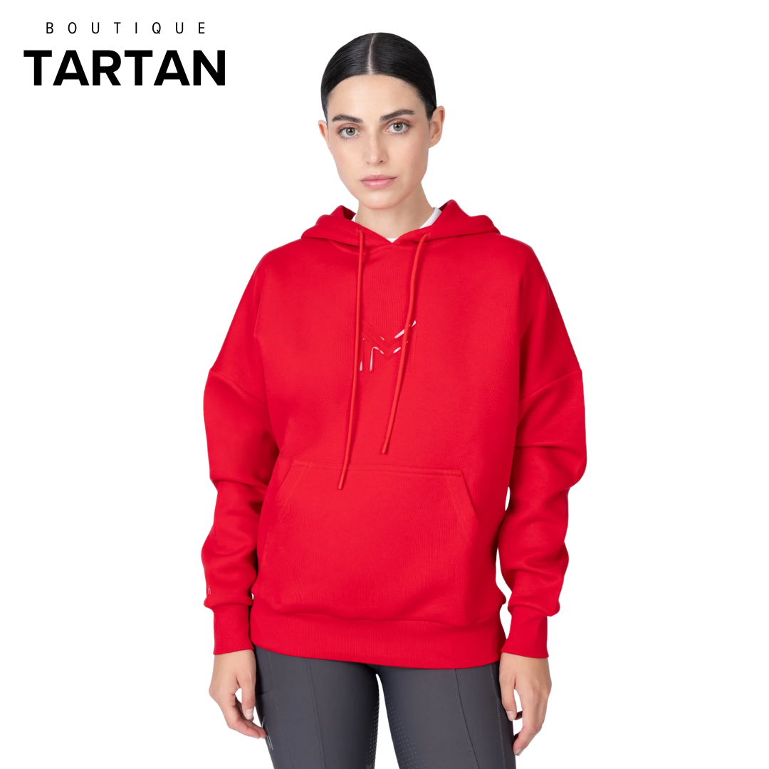 Icon Oversized Hoodie Grenadine