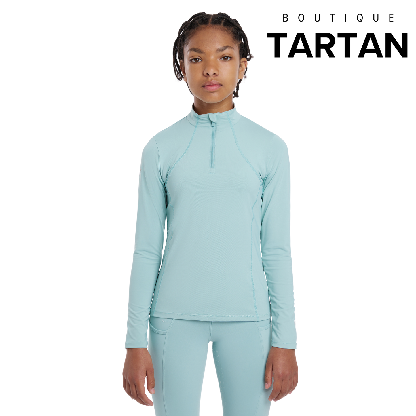 Young Rider Base Layer Aqua
