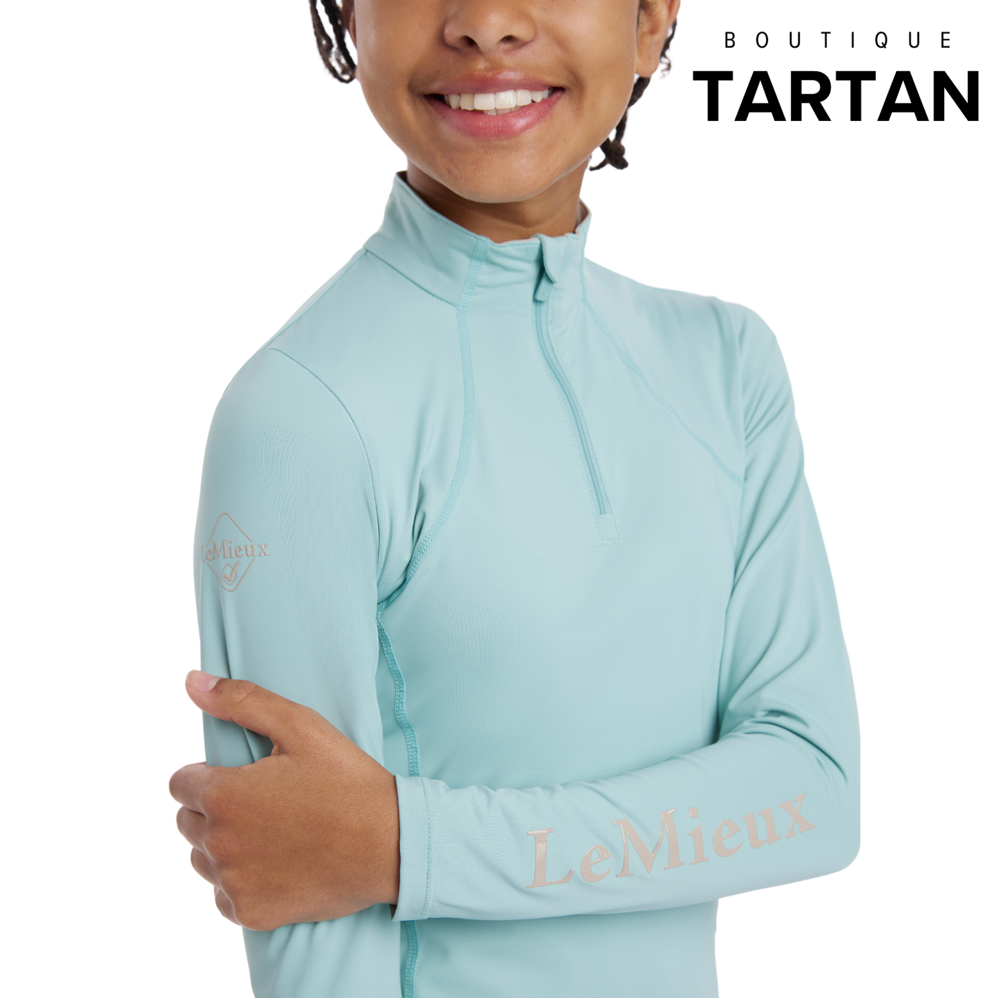 Young Rider Base Layer Aqua