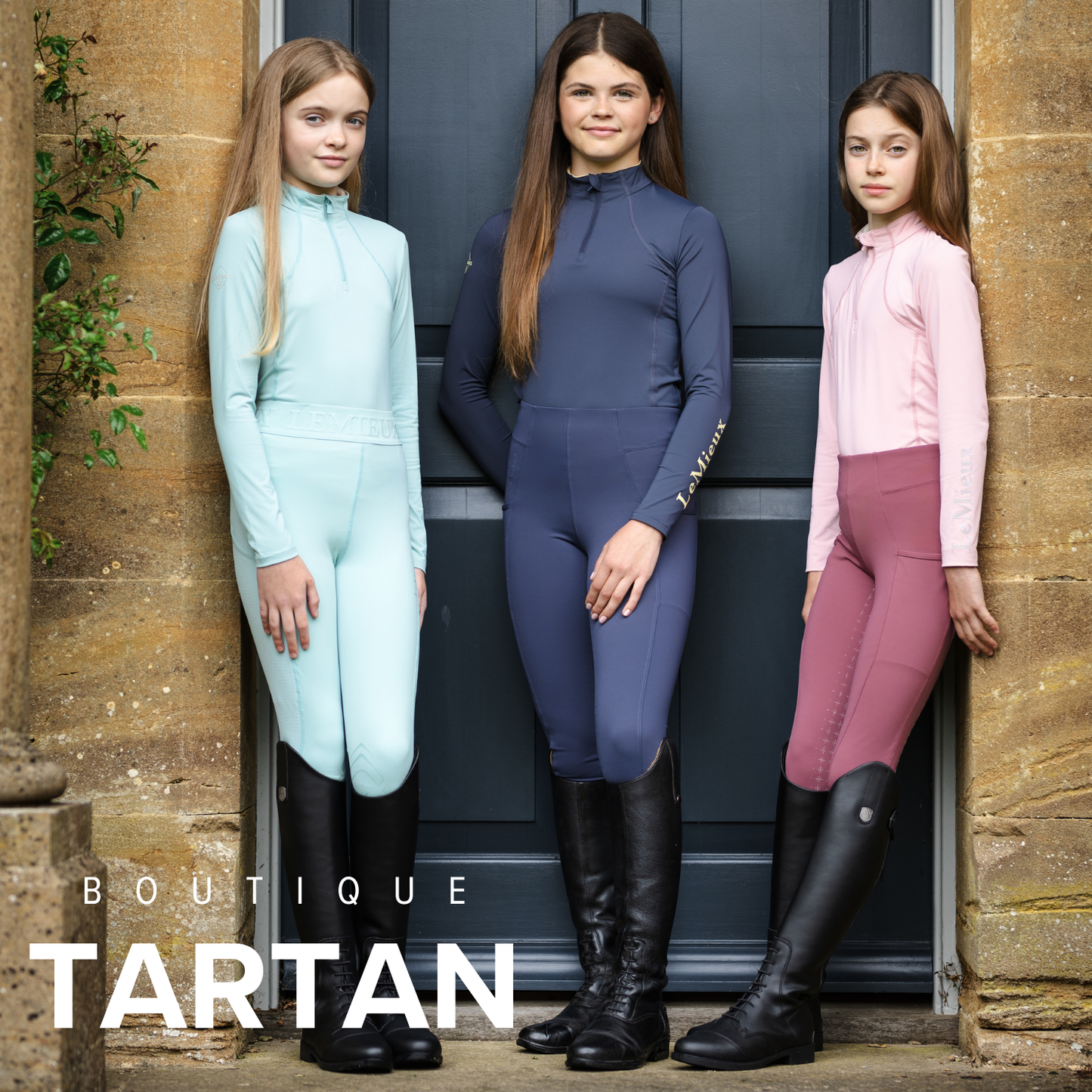 Young Rider Orla Pull Ons Aqua