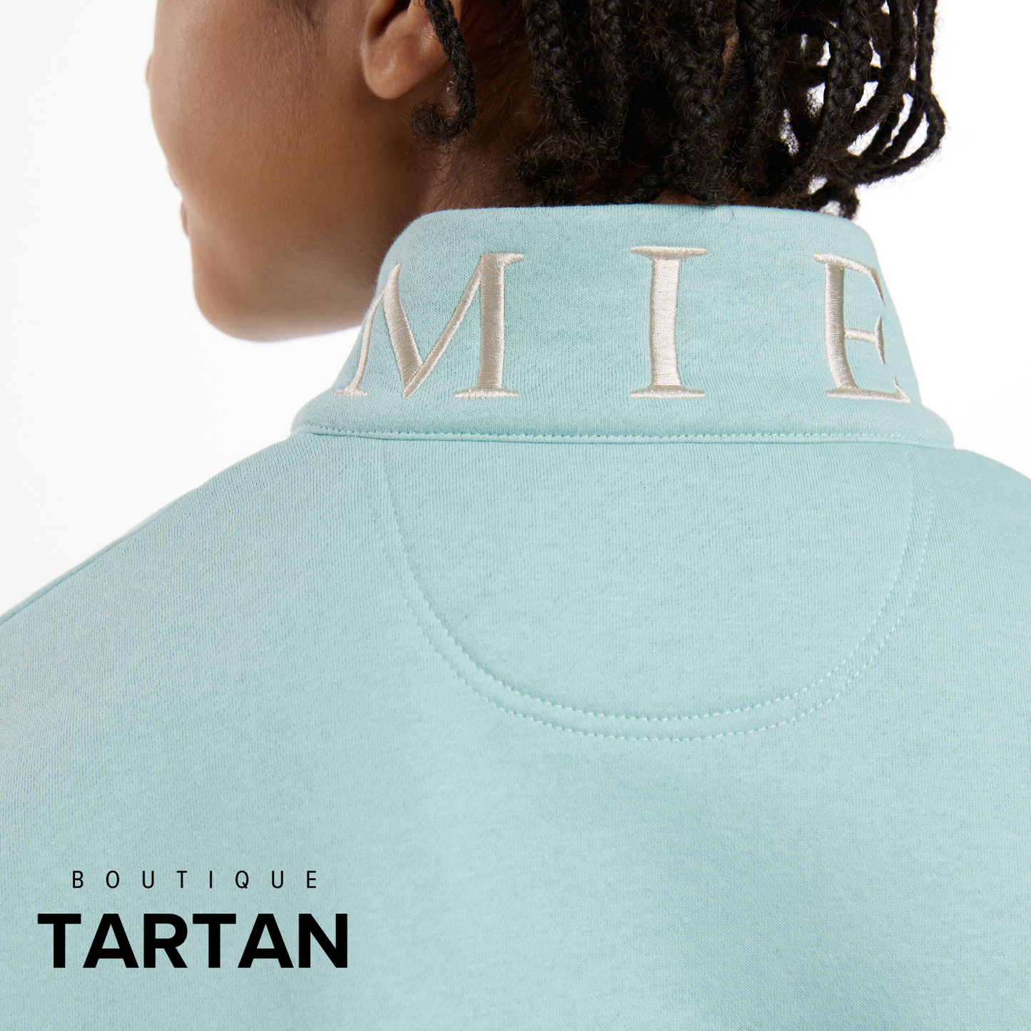 Young Rider Kate Quarter Zip Sweat Lagoon