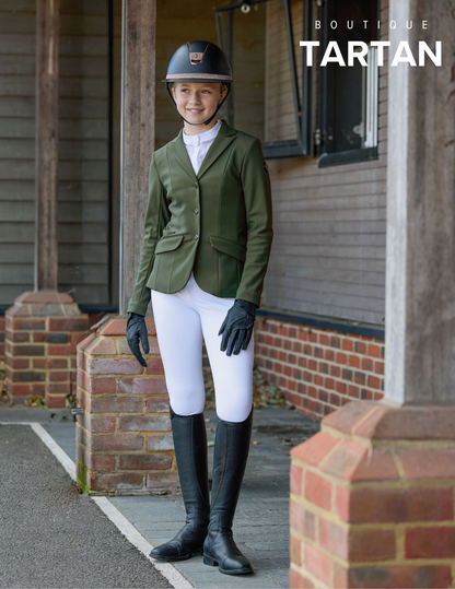 Young Rider Kennedy Show Jacket Pine green