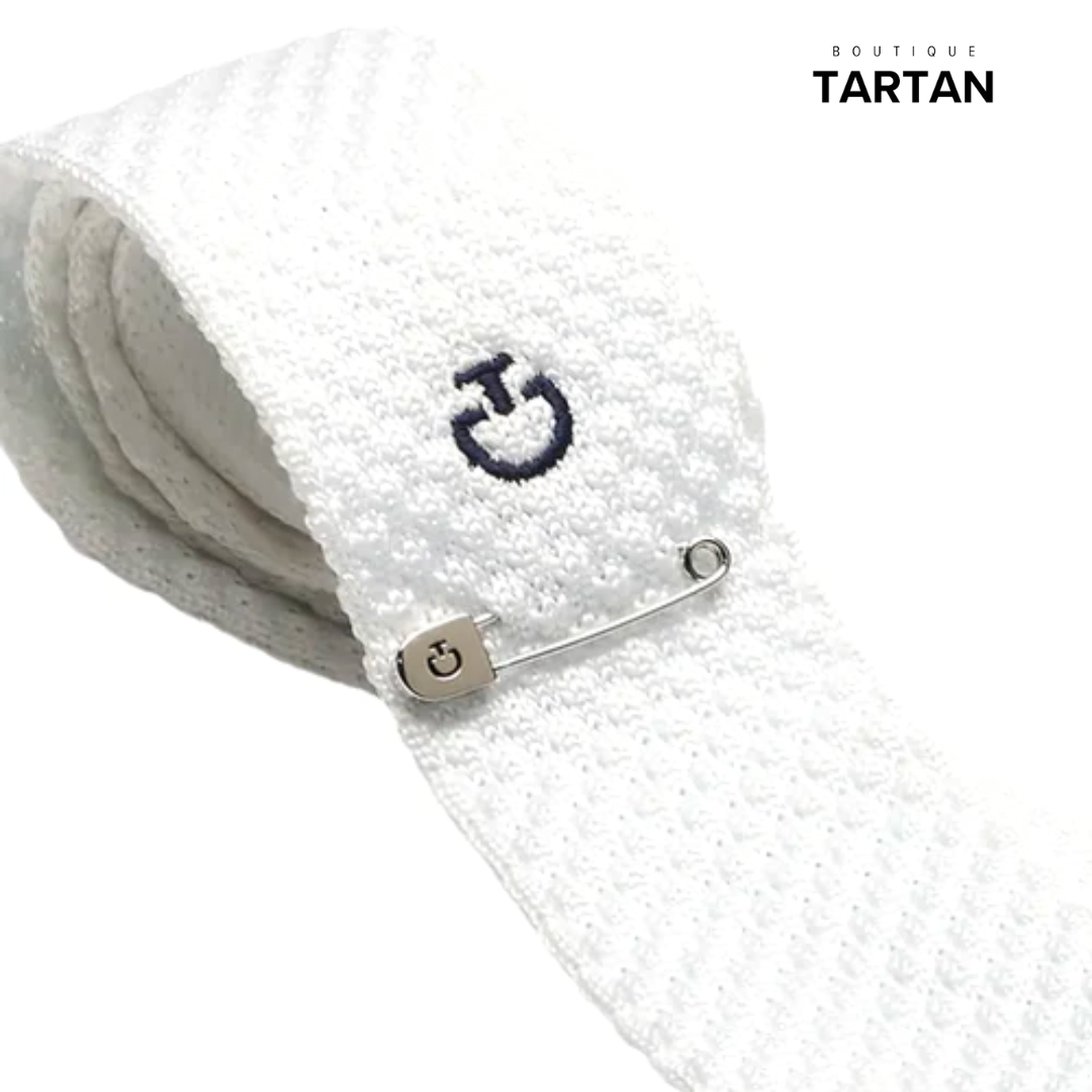Tricot Tie with Pin